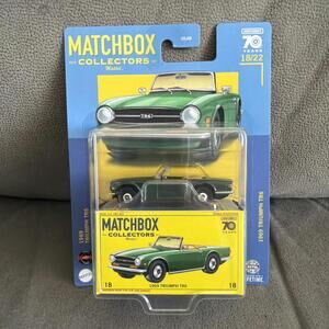 Matchbox Collectors  1/64 Triumph TR6 Unopened/Out of print